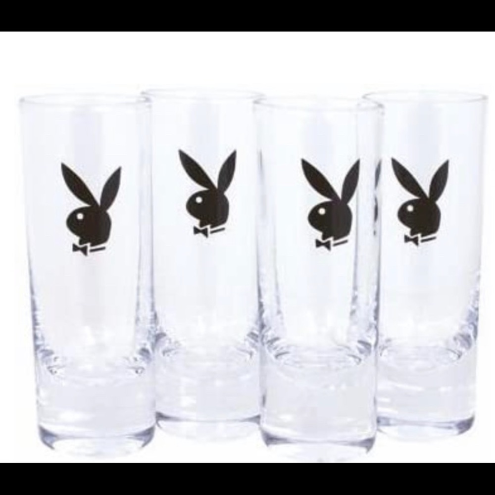 Playboy bunny shot glass